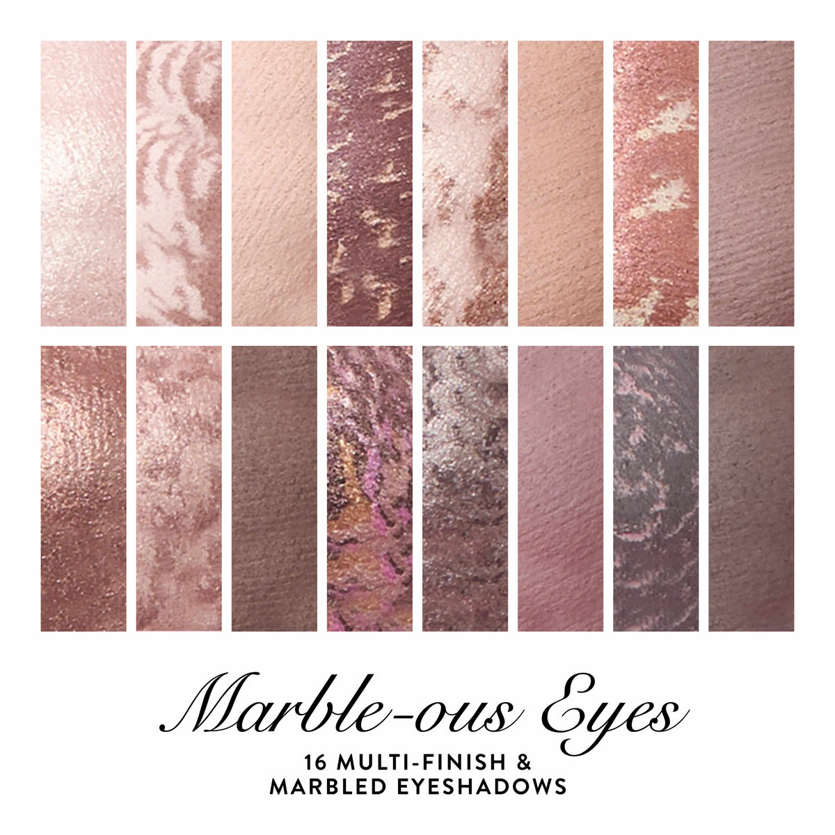 Draper James x Laura Geller Marble-ous Eyes 16 Multi-Finish & Marbled Eyeshadows