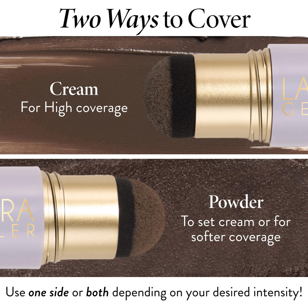 Root Touch Up Hair & Brow Concealing Cream + Powder